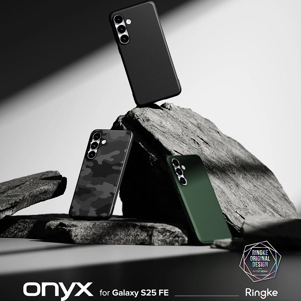 Cover til Samsung Galaxy S25 FE, Ringke, Onyx, Sort