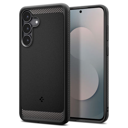 Etui til Samsung Galaxy S25 FE, Spigen, Rugged Armor, Mat Sort ACS10025