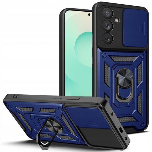 Etui til Samsung Galaxy S25 FE, Techsuit, CamShield, Blå