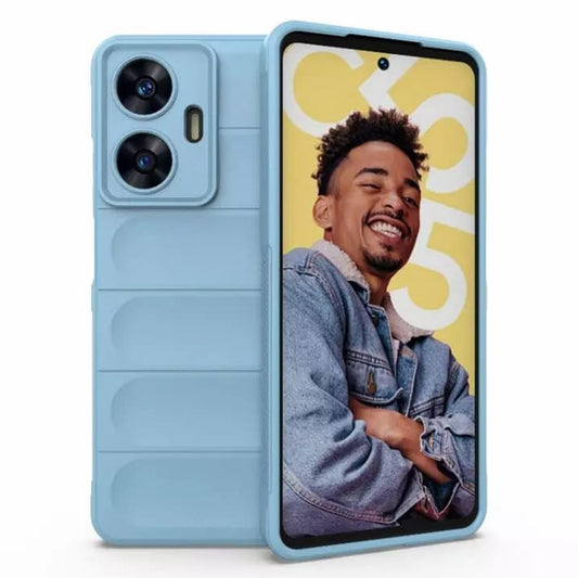 Cover til Samsung Galaxy S25 FE, Techsuit, Magic Shield, Blå