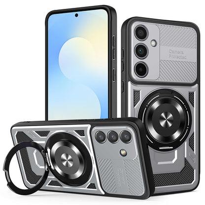 Cover til Samsung Galaxy S25 FE, Techsuit, RuggedCam, Grå