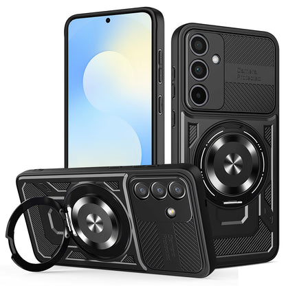 Cover til Samsung Galaxy S25 FE, Techsuit, RuggedCam, Sort