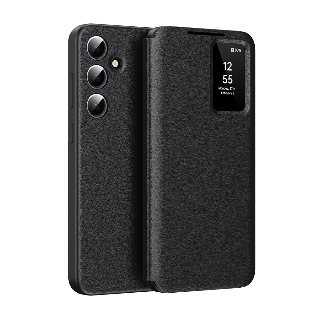 Cover til Samsung Galaxy S25 FE, Techsuit, SmartView, Sort