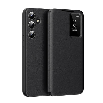 Cover til Samsung Galaxy S25 FE, Techsuit, SmartView, Sort