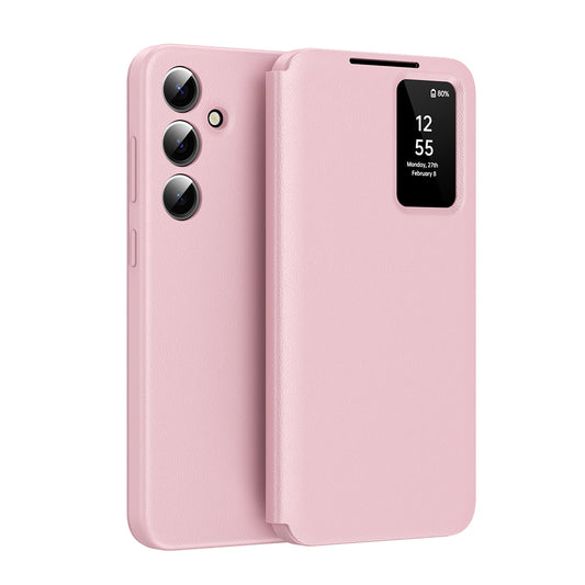 Cover til Samsung Galaxy S25 FE, Techsuit, SmartView, Pink