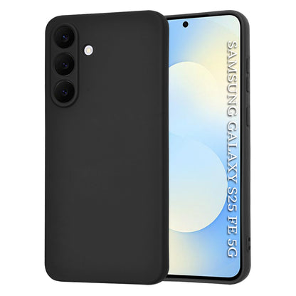 Cover til Samsung Galaxy S25 FE, Techsuit, SoftFlex, Sort