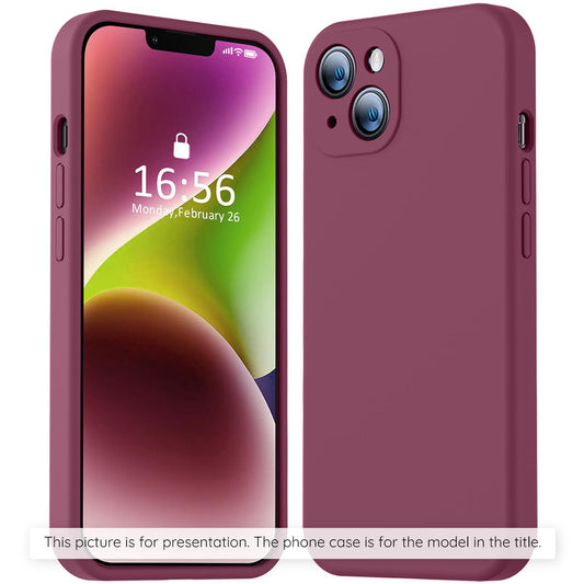 Cover til Samsung Galaxy S25 FE, Techsuit, SoftFlex, Vinrød