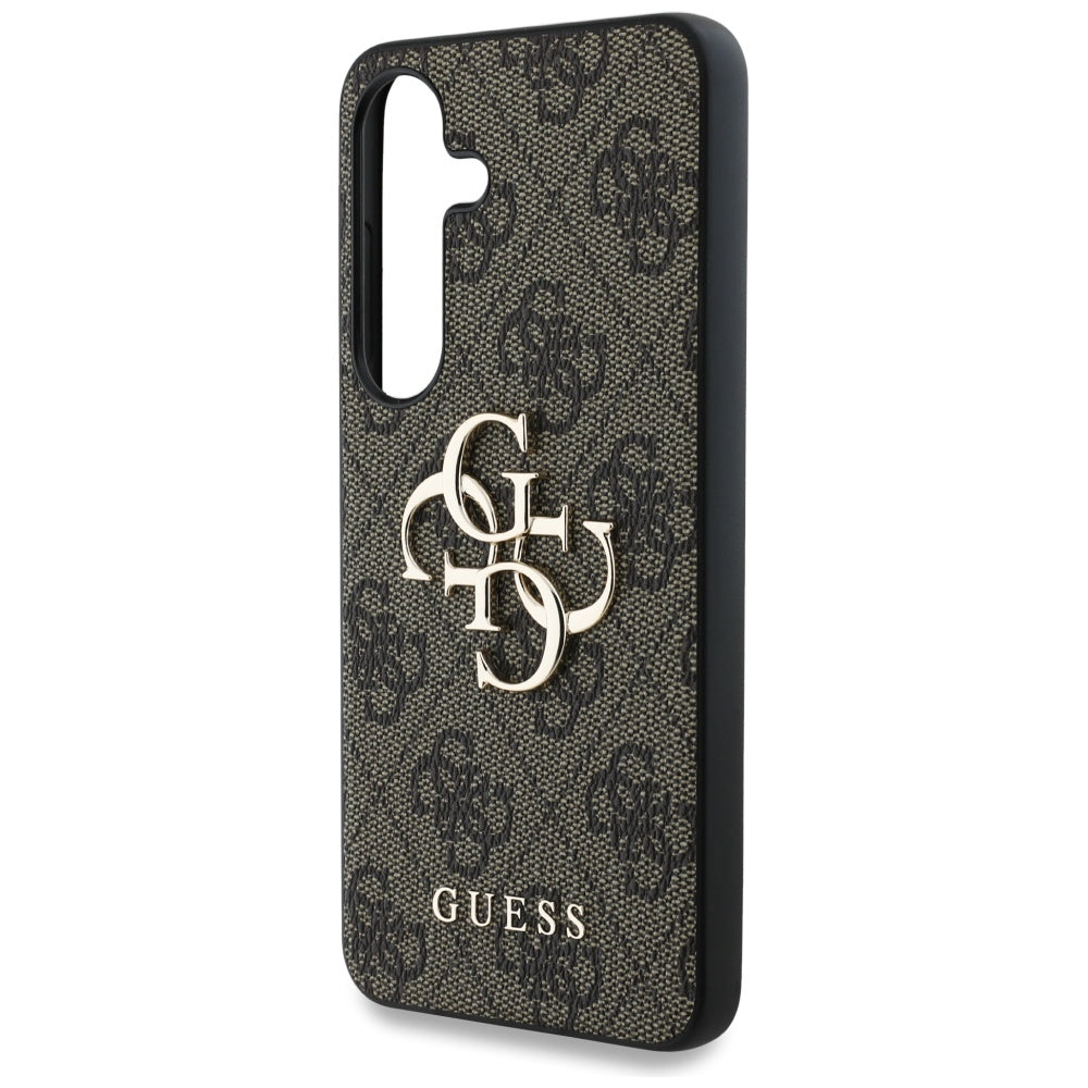 Etui til Samsung Galaxy S25+ S936, Guess, 4G Big Logo, Brun