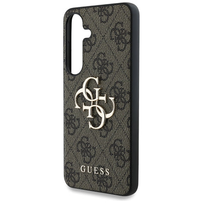 Etui til Samsung Galaxy S25+ S936, Guess, 4G Big Logo, Brun