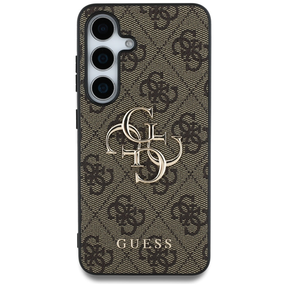 Etui til Samsung Galaxy S25+ S936, Guess, 4G Big Logo, Brun
