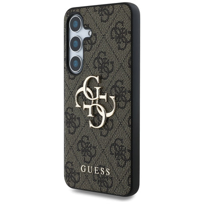 Etui til Samsung Galaxy S25+ S936, Guess, 4G Big Logo, Brun
