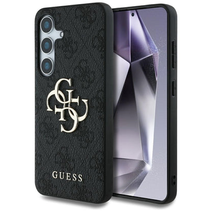 Etui til Samsung Galaxy S25+ S936, Guess, 4G Big Logo, Sort