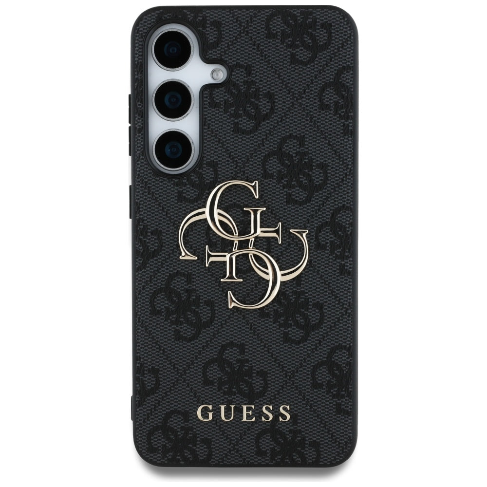 Etui til Samsung Galaxy S25+ S936, Guess, 4G Big Logo, Sort