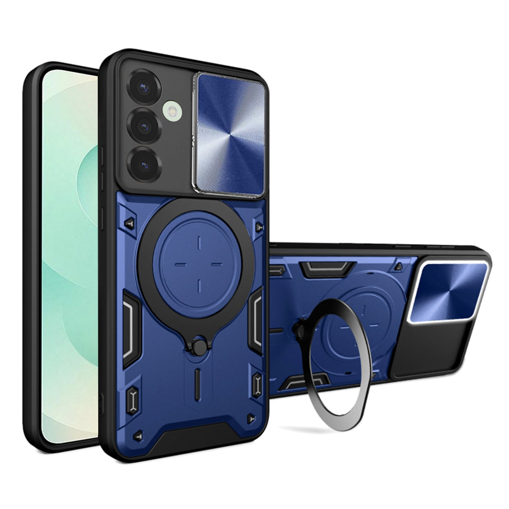 Cover til Samsung Galaxy S25+ S936, Techsuit, CamGuard Pro, Blå