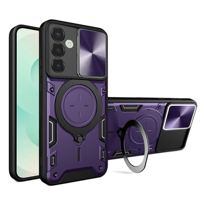 Cover til Samsung Galaxy S25+ S936, Techsuit, CamGuard Pro, Lilla