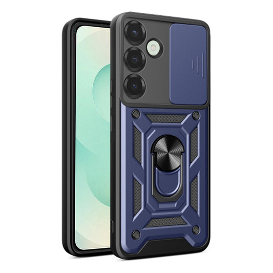Cover til Samsung Galaxy S25+ S936, Techsuit, CamShield, Blå