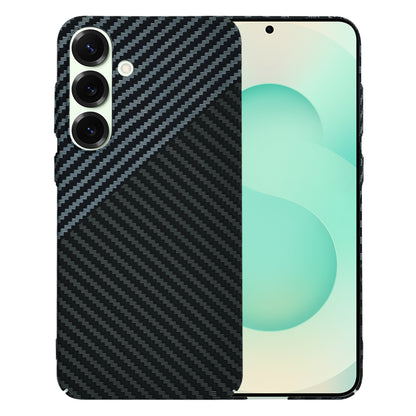 Etui til Samsung Galaxy S25+ S936, Techsuit, Carbonite FiberShell, Sort Grå