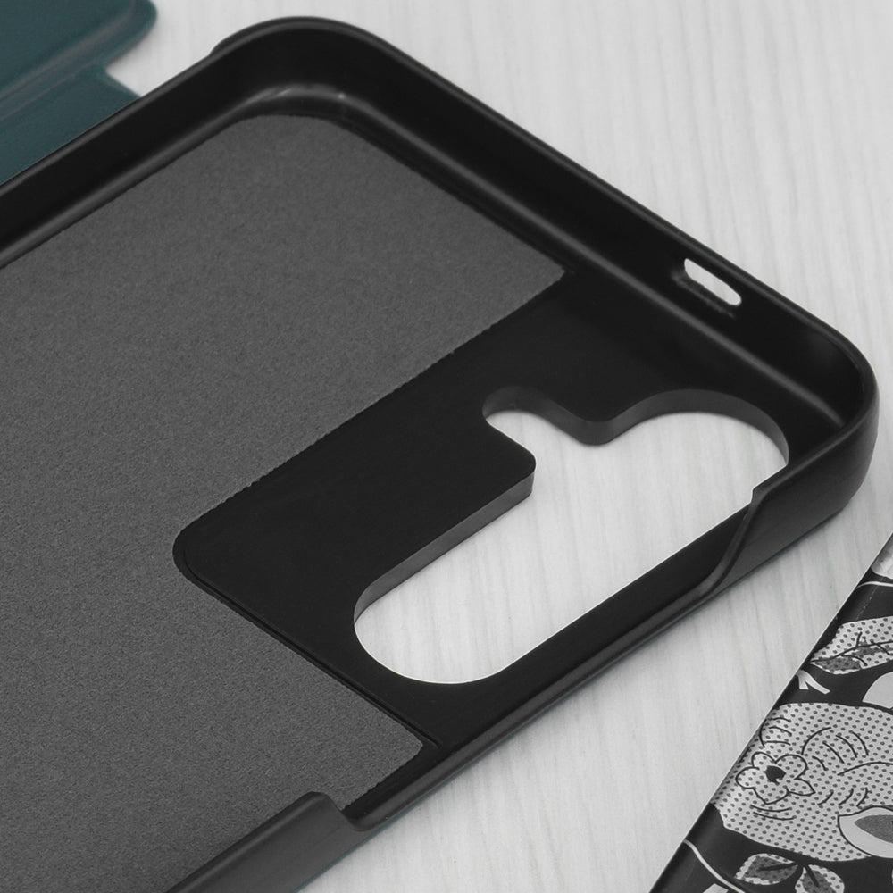 Cover til Samsung Galaxy S25+ S936, Techsuit, eFold, Grøn