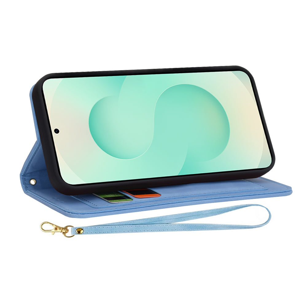 Cover til Samsung Galaxy S25+ S936, Techsuit, FlipCraft, Blå