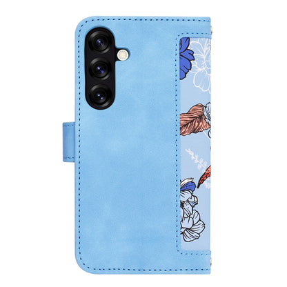 Cover til Samsung Galaxy S25+ S936, Techsuit, FlipCraft, Blå