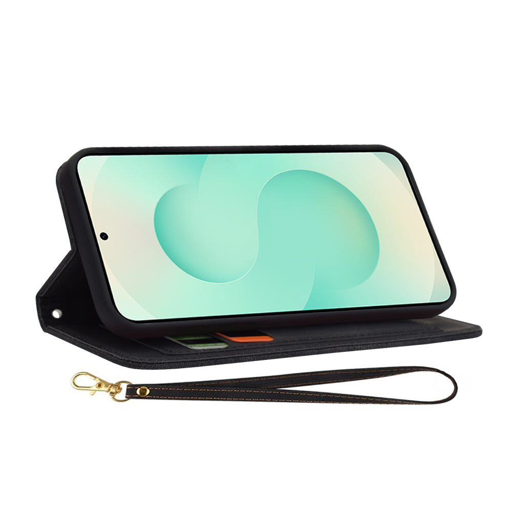 Cover til Samsung Galaxy S25+ S936, Techsuit, FlipCraft, Sort