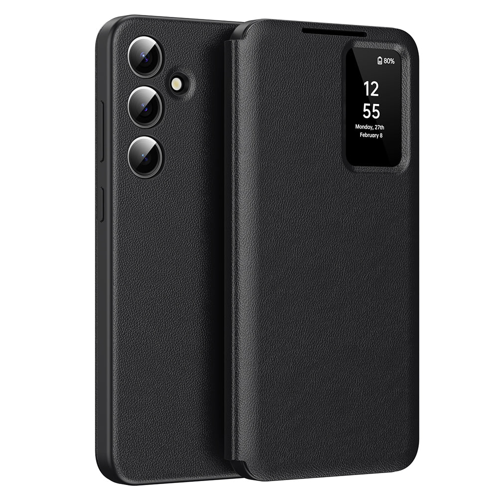 Cover til Samsung Galaxy S25+ S936, Techsuit, SmartView, Sort
