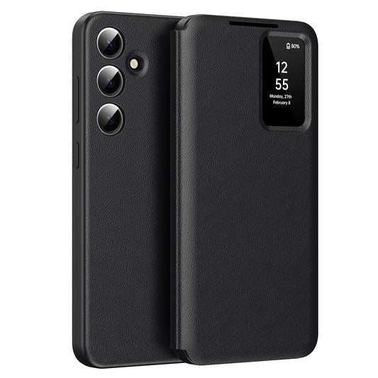 Cover til Samsung Galaxy S25+ S936, Techsuit, SmartView, Sort