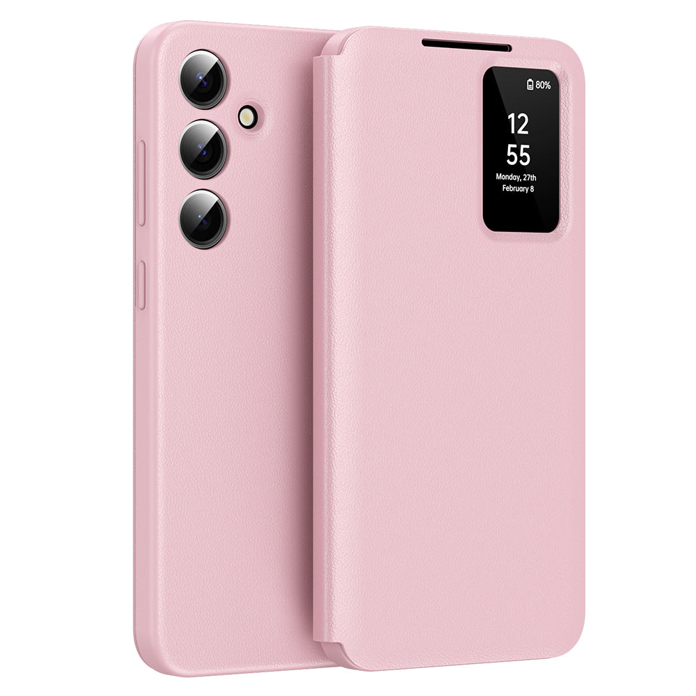 Cover til Samsung Galaxy S25+ S936, Techsuit, SmartView, Pink