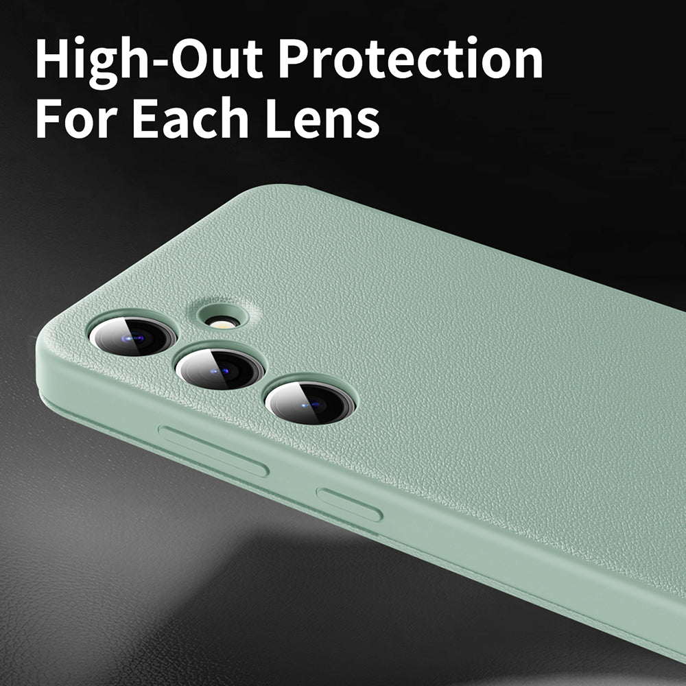 Cover til Samsung Galaxy S25+ S936, Techsuit, SmartView, Grøn