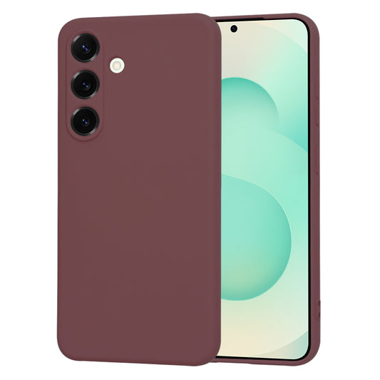 Cover til Samsung Galaxy S25+ S936, Techsuit, SoftFlex, Vinrød
