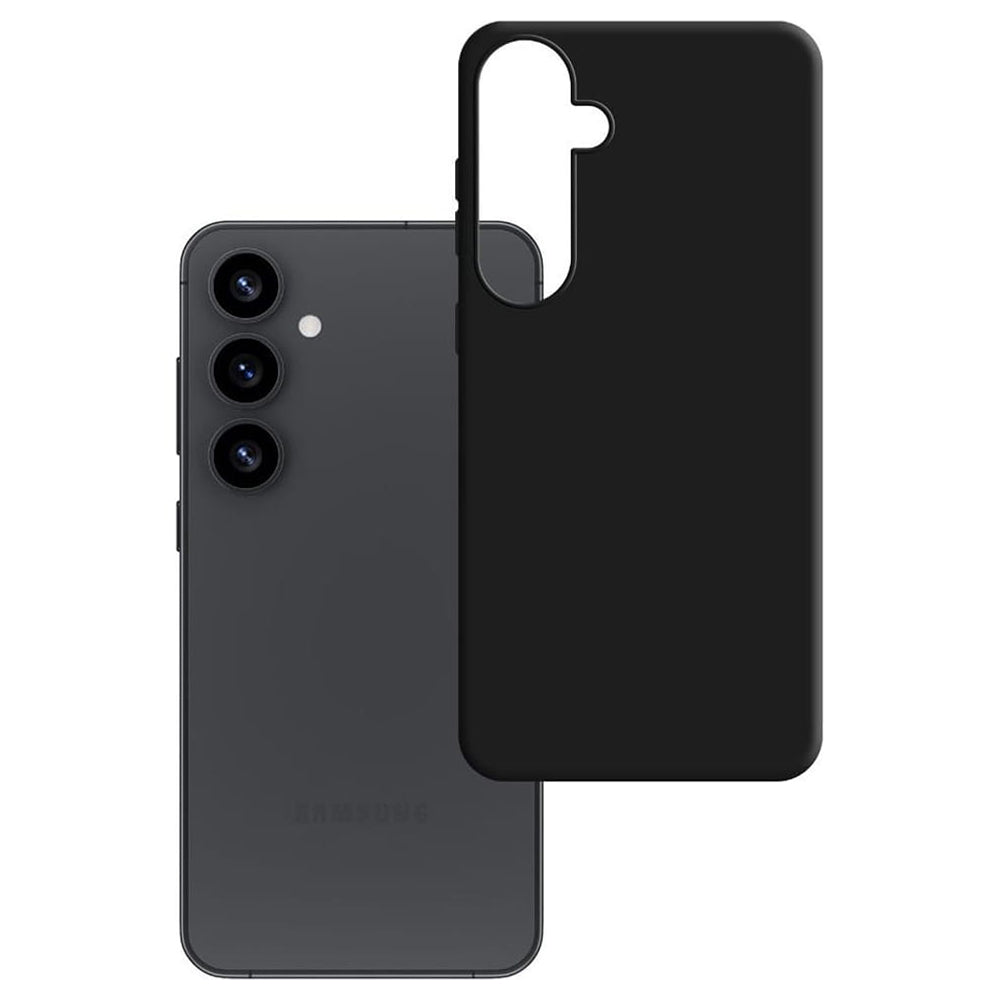 Cover til Samsung Galaxy S25 S931, 3MK, Mat Sort