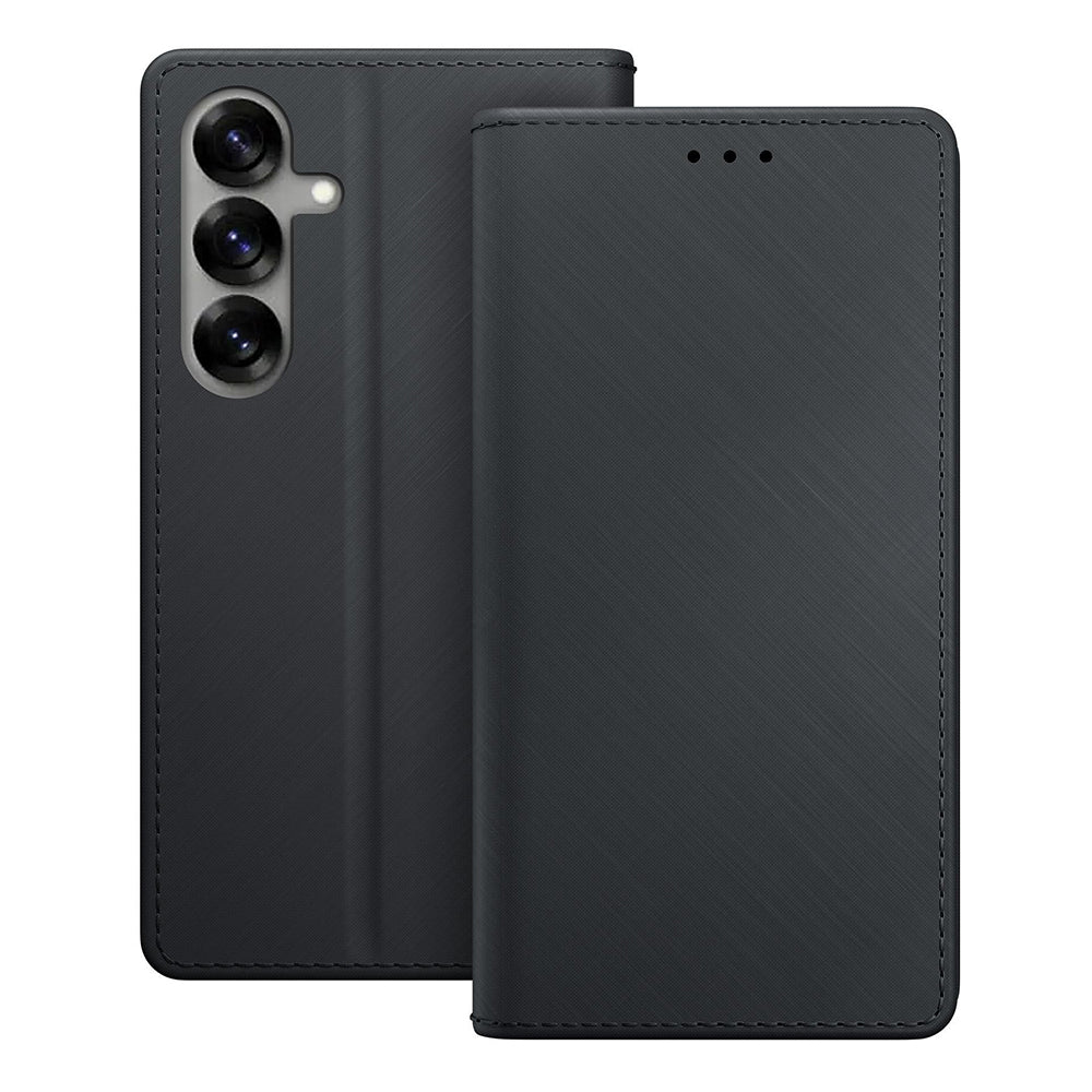 Cover til Samsung Galaxy S25 S931, 3MK, Wallet, Sort