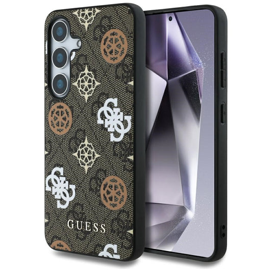 Etui til Samsung Galaxy S25 S931, Guess, 4G Peony, Brun