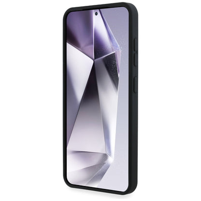 Case for Samsung Galaxy S25 S931, Karl Lagerfeld, Silicone Sign Metal Logo, Black