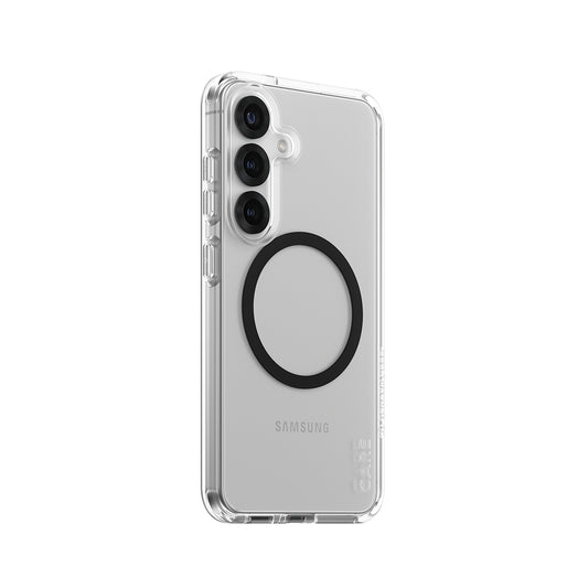 Etui til Samsung Galaxy S25 S931, PanzerGlass, Care Urban Combat, Sort Transparent