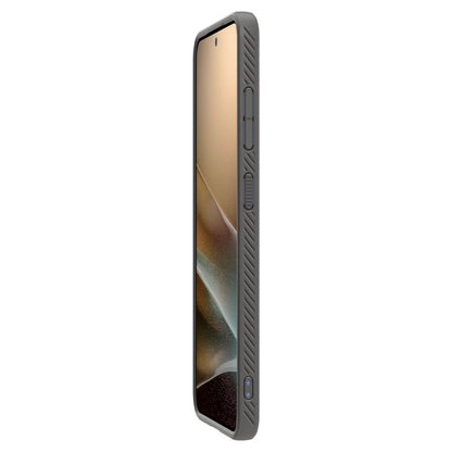 Etui til Samsung Galaxy S25 S931, Spigen, Liquid Air, Grå