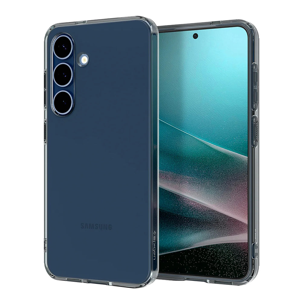 Etui til Samsung Galaxy S25 S931, Spigen, Liquid Crystal, Røgfarvet