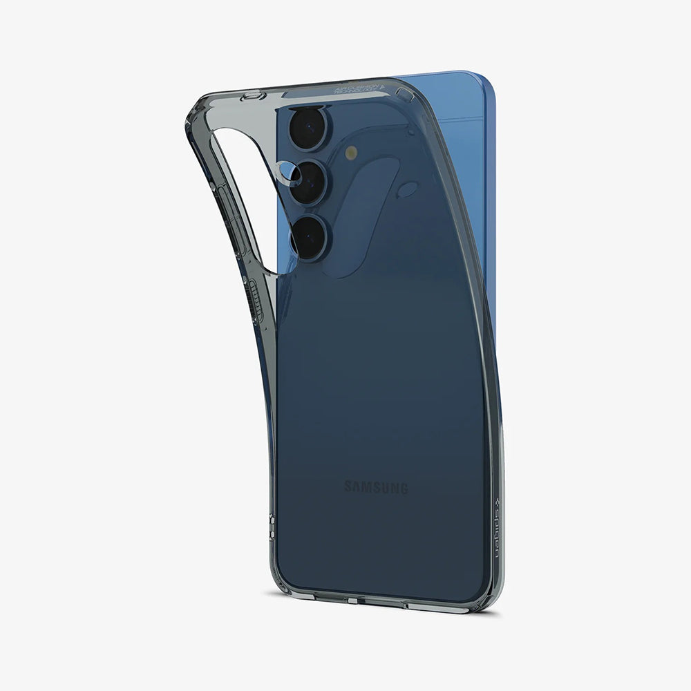 Etui til Samsung Galaxy S25 S931, Spigen, Liquid Crystal, Røgfarvet