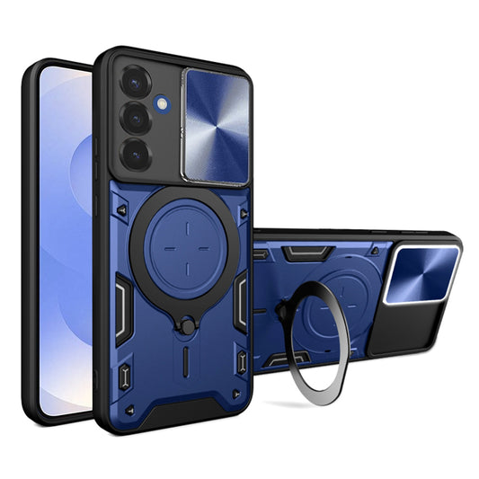 Cover til Samsung Galaxy S25 S931, Techsuit, CamGuard Pro, Blå
