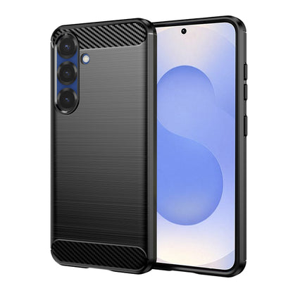 Cover til Samsung Galaxy S25 S931, Techsuit, Carbon, Sort
