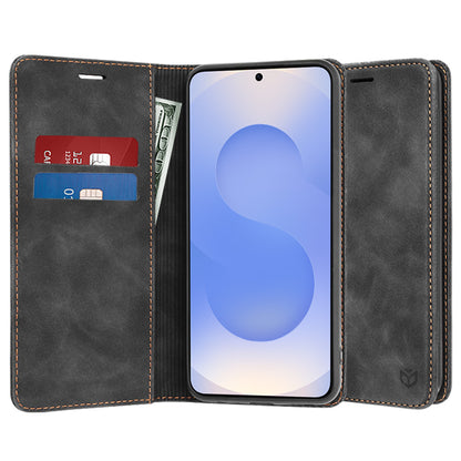 Cover til Samsung Galaxy S25 S931, Techsuit, Confy, Sort