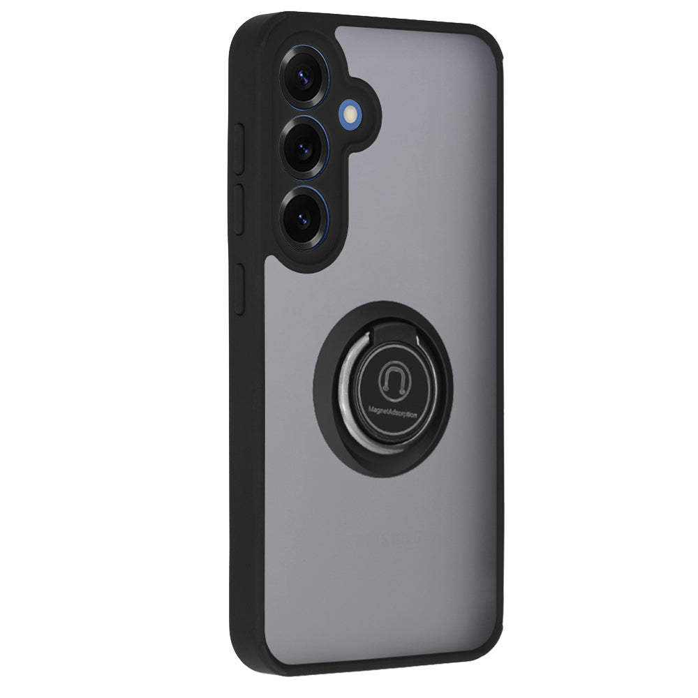 Cover til Samsung Galaxy S25 S931, Techsuit, Glinth, Sort