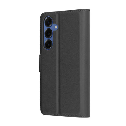 Cover til Samsung Galaxy S25 S931, Techsuit, Leather Folio, Sort