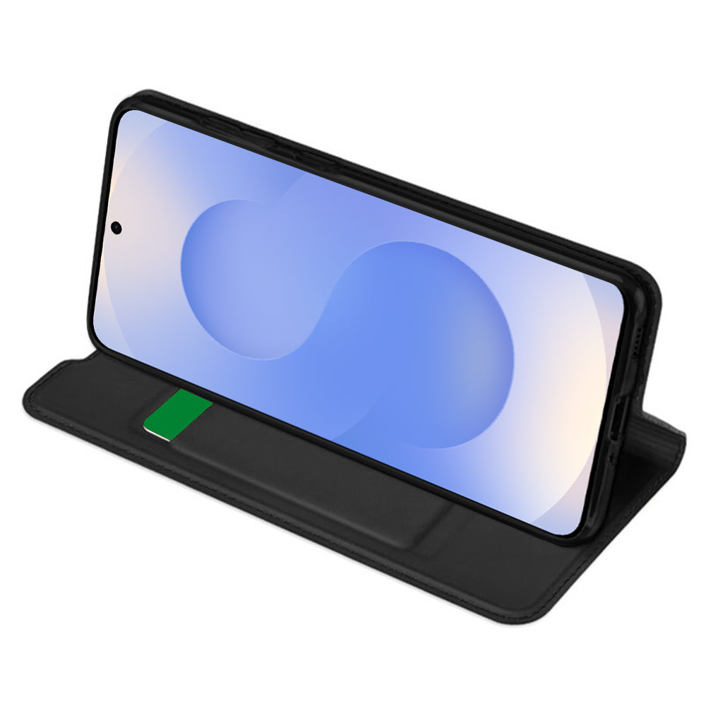 Cover til Samsung Galaxy S25 S931, Techsuit, Magskin Book, Sort