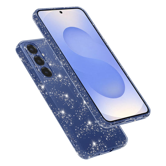 Cover til Samsung Galaxy S25 S931, Techsuit, SparkleSkin, Transparent