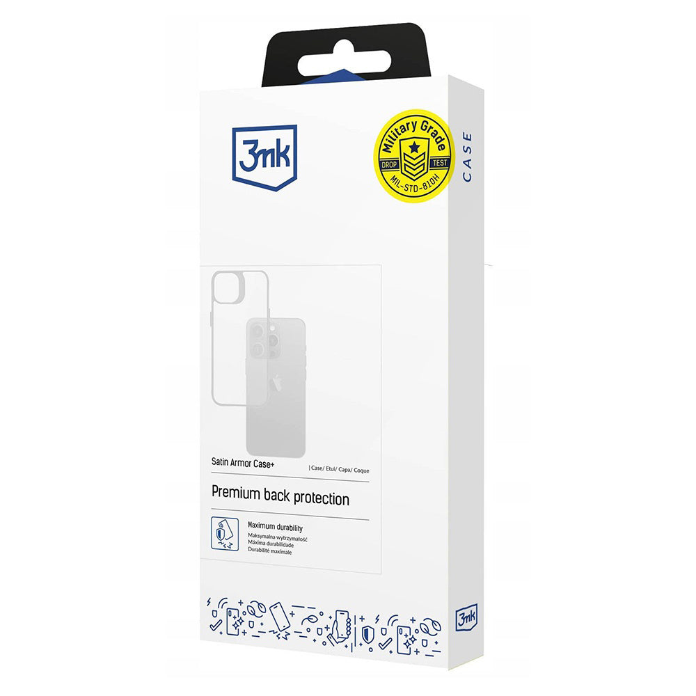 Cover til Samsung Galaxy S25 Ultra S938, 3MK, Armor, Transparent