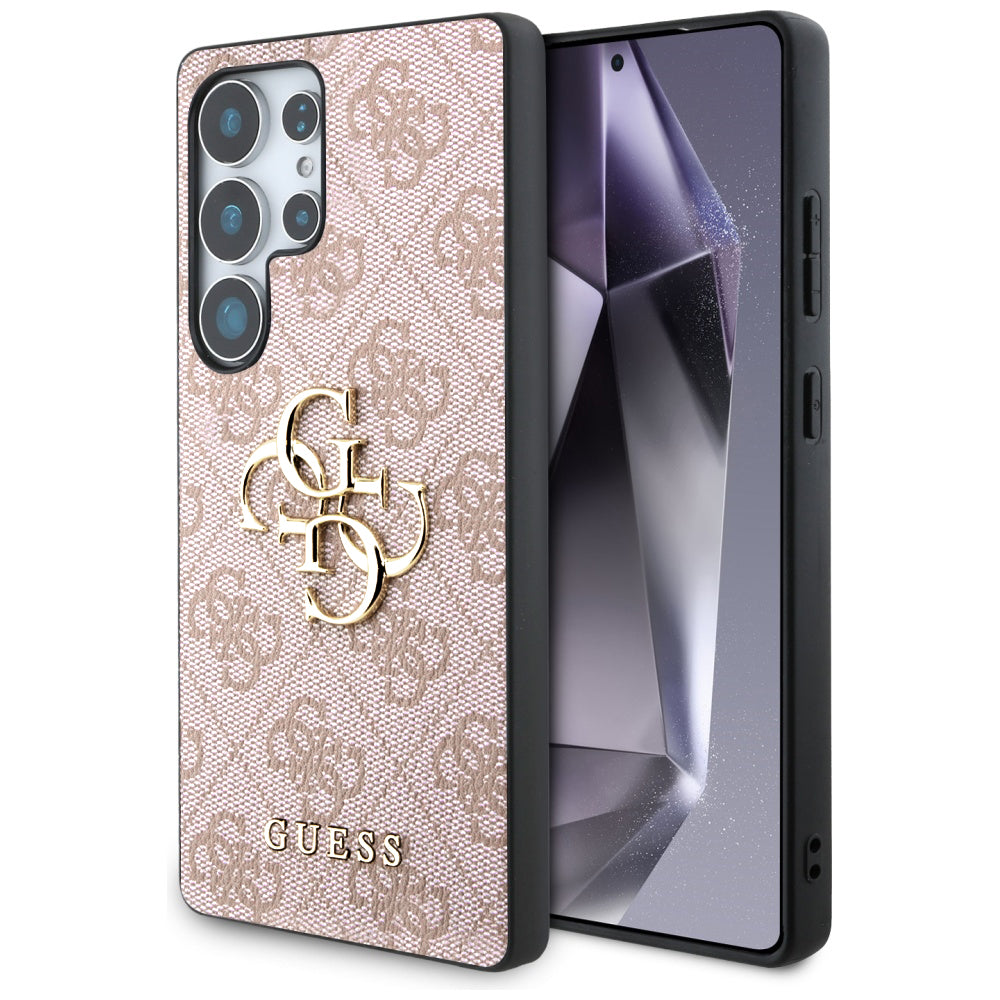 Etui til Samsung Galaxy S25 Ultra S938, Guess, 4G Big Logo, Pink