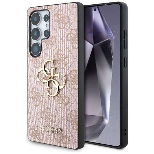 Etui til Samsung Galaxy S25 Ultra S938, Guess, 4G Big Logo, Pink