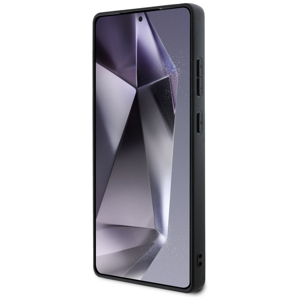 Etui til Samsung Galaxy S25 Ultra S938, Guess, 4G Grained Big and Classic Logo, Sort