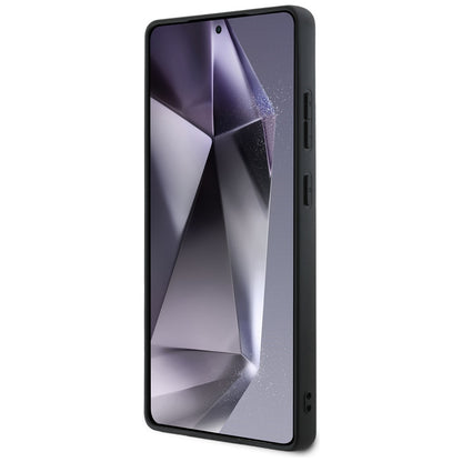 Etui til Samsung Galaxy S25 Ultra S938, Guess, Grained Hot Stamp 4G Triangle, Sort